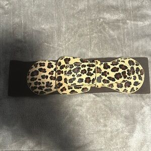 ❌❌SOLD❌❌Animal print belt